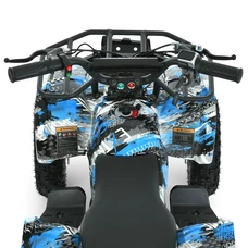 Квадроцикл Prof1 HB-EATV 800NP-4 синий, мотор 800W, 3 аккумулятора 12A/12V фото 71