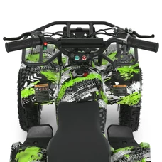 Квадроцикл Prof1 HB-EATV 800NP-5 зеленый, мотор 800W, 3 аккумулятора 12A/12V фото 71