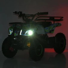 Квадроцикл Prof1 HB-EATV 800N-4-5 зелено-синий, мотор 800W, 3 аккумулятора 12A/12V фото 54