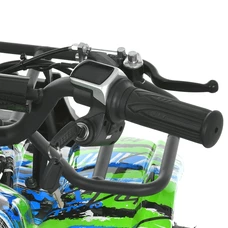 Квадроцикл Prof1 HB-EATV 800N-4-5 зелено-синий, мотор 800W, 3 аккумулятора 12A/12V фото 92