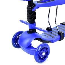 Детский самокат JR 3-101-GR зеленый, Maxi, 5 в 1, беговел фото 37