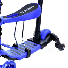 Детский самокат JR 3-101-GR зеленый, Maxi, 5 в 1, беговел фото 41