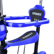 Детский самокат JR 3-101-Y желтый, Maxi, 5 в 1, беговел фото 21