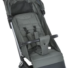 Прогулочная коляска El Camino Link ME 1129 Moss Striped темно-зеленая, чехол на ноги фото 92