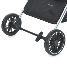 Прогулочная коляска El Camino Link ME 1129 Beige Striped бежевая, чехол на ноги фото 11