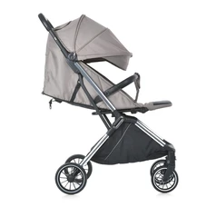 Прогулочная коляска El Camino Link ME 1129 Beige Striped бежевая, чехол на ноги фото 21