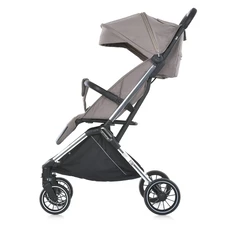 Прогулочная коляска El Camino Link ME 1129 Beige Striped бежевая, чехол на ноги фото 41