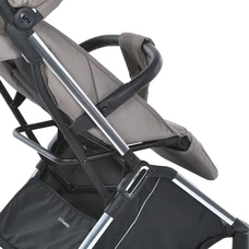 Прогулочная коляска El Camino Link ME 1129 Beige Striped бежевая, чехол на ноги фото 86