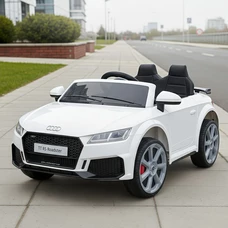 Детская машина на аккумуляторе M 5012 EBLR-1 белая, Audi, пульт управления 2,4G