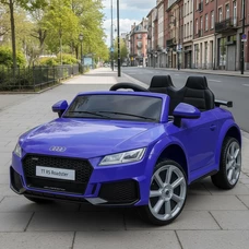 Детская электромашина M 5012 EBLR-4 синяя, Audi, пульт управления 2,4G