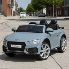 Детская электромашина M 5012 EBLR-11 серая, Audi, пульт управления 2,4G