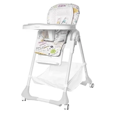 Стульчик для кормления Baby Tilly Bistro T-641/2 Grey серый, на колесиках