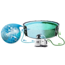 Intex 26340, каркасный бассейн, 732 х 132 см., песочный фильтр-насос, тент фото 54