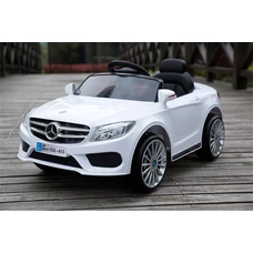 Детская машина M 3981 EBLR-1 белая, Mercedes, пульт управления 2,4G фото 11