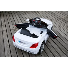 Детская машина M 3981 EBLR-1 белая, Mercedes, пульт управления 2,4G фото 53