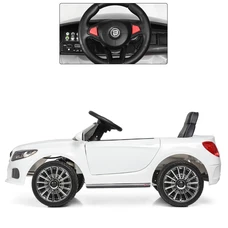 Детская машина на аккумуляторе M 3987 EBLR-1 белая, BMW, пульт управления 2,4G фото 22