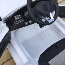 Детская машина на аккумуляторе M 3987 EBLR-1 белая, BMW, пульт управления 2,4G фото 92