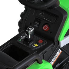 Детский трактор M 5733 EBLR-5 зеленый, с прицепом, пульт управления фото 86