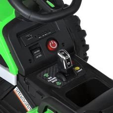 Детский трактор M 5733 EBLR-5 зеленый, с прицепом, пульт управления фото 92