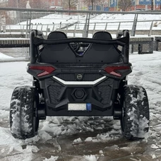 Двухместный детский электромобиль багги M 6075 EBLR-1 (24V) белый, 4 мотора фото 54