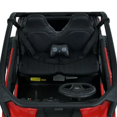 Двухместный детский электромобиль багги M 6075 EBLR-3 (24V) красный, 4 мотора фото 11