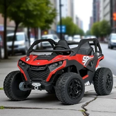 Двухместный детский электромобиль багги M 6075 EBLR-3 (24V) красный, 4 мотора фото 86