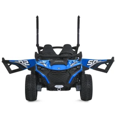 Двухместный детский электромобиль багги M 6075 EBLR-4 (24V) синий, 4 мотора фото 31