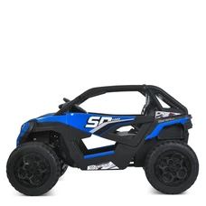 Двухместный детский электромобиль багги M 6075 EBLR-4 (24V) синий, 4 мотора фото 53