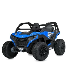 Двухместный детский электромобиль багги M 6075 EBLR-4 (24V) синий, 4 мотора фото 63