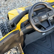 Детский электромобиль багги M 6075 EBLR-6 (24V) желтый, двухместный, 4 мотора фото 28