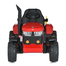 Детский электромобиль трактор M 5852 EBLR-3 красный, с прицепом, пульт управления фото 54