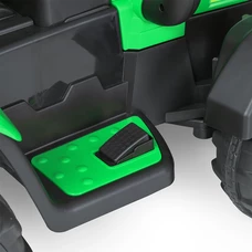 Детский электромобиль трактор M 5852 EBLR-5 зеленый, с прицепом, пульт управления фото 18