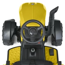 Детский электромобиль трактор M 5852 EBLR-6 желтый, с прицепом, пульт управления фото 18