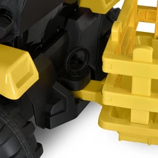 Детский электромобиль трактор M 5852 EBLR-6 желтый, с прицепом, пульт управления фото 28