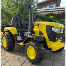 Детский электромобиль трактор M 5852 EBLR-6 желтый, с прицепом, пульт управления фото 54