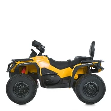 Детский электро квадрик M 6080 EBLR-6 желтый, с пультом управления фото 41
