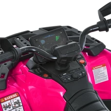 Детский электро квадрик M 6080 EBLR-8-2 розовый, с пультом управления фото 11