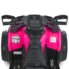 Детский электро квадрик M 6080 EBLR-8-2 розовый, с пультом управления фото 92