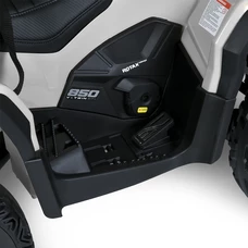 Детский электрический квадроцикл M 6080 EBLR-11 серый, с пультом управления фото 18