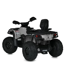 Детский электрический квадроцикл M 6080 EBLR-11 серый, с пультом управления фото 21