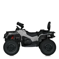 Детский электрический квадроцикл M 6080 EBLR-11 серый, с пультом управления фото 41