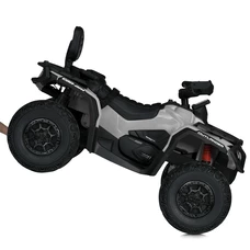 Детский электрический квадроцикл M 6080 EBLR-11 серый, с пультом управления фото 54