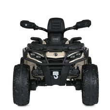 Детский электрический квадроцикл M 6080 EBLR-13 бежевый, с пультом управления фото 14