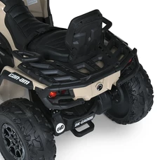 Детский электрический квадроцикл M 6080 EBLR-13 бежевый, с пультом управления фото 18