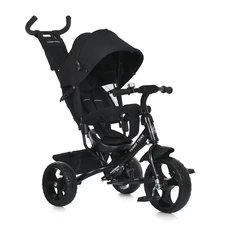 Трехколесный велосипед с родительской ручкой Turbo Trike MT 1005-1 черный