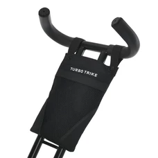 Трехколесный велосипед с родительской ручкой Turbo Trike MT 1005-1 черный фото 31