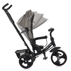 Трехколесный велосипед с родительской ручкой Turbo Trike MT 1005-5 коричнево-серый фото 14