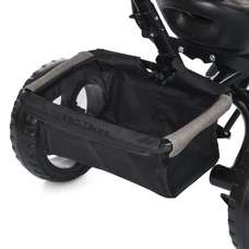Трехколесный велосипед с родительской ручкой Turbo Trike MT 1005-5 коричнево-серый фото 71