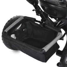 Трехколесный велосипед для детей Turbo Trike MT 1005-8 светло-серый, с родительской ручкой фото 16