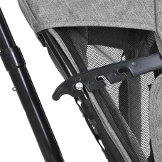 Трехколесный велосипед для детей Turbo Trike MT 1005-8 светло-серый, с родительской ручкой фото 31